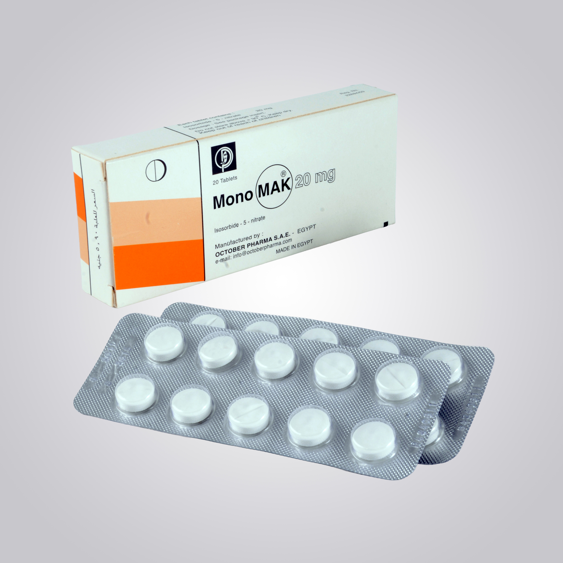 Monomak 20 mg Tablet